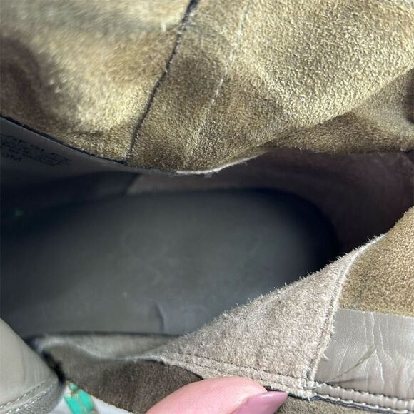 Jessica Simpson Women's Gray Ankle Booties Size 9 Fringe Tassel Block Heel - Picture 15 of 15